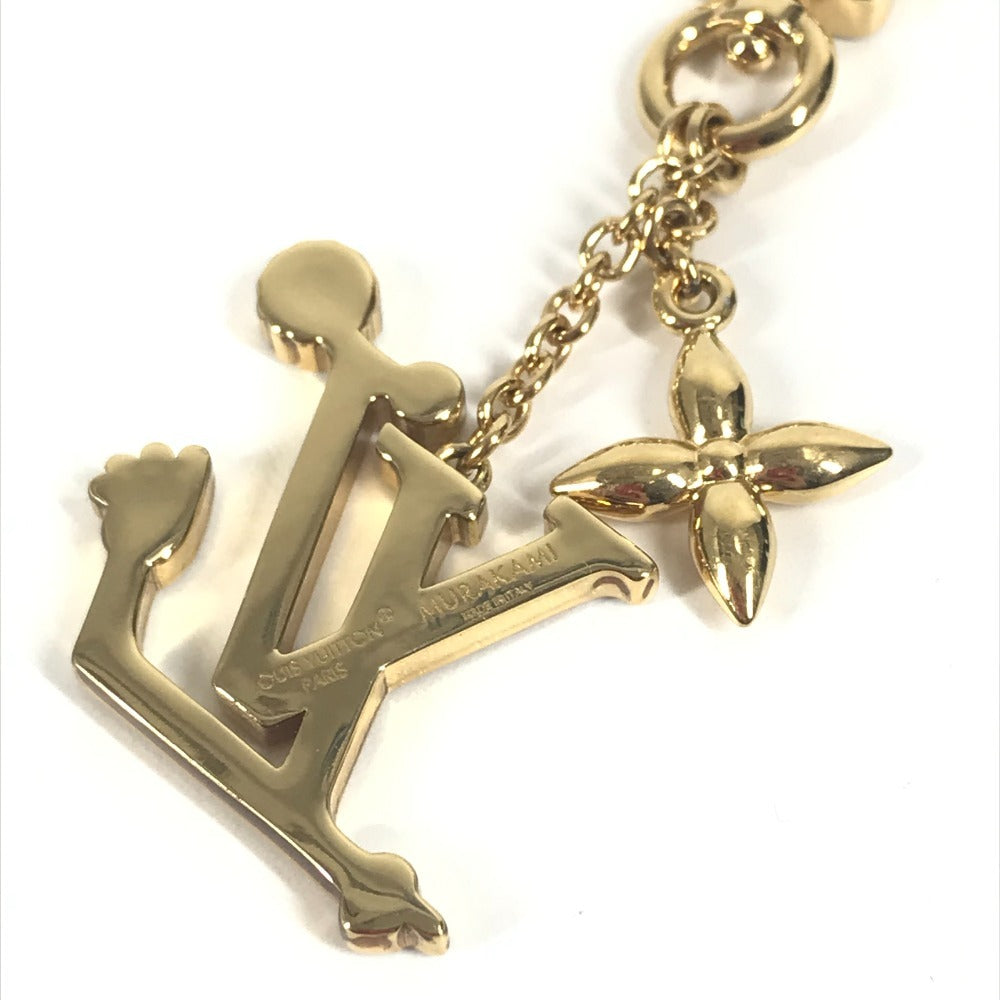 LOUIS VUITTON M02499 LV × TM 村上隆 パンダ セット2ネックレス・スーパーフラット チェーンネックレス 2本セット アクセサリー ネックレス メタル ユニセックス ゴールド