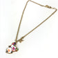 LOUIS VUITTON M02499 LV × TM 村上隆 パンダ セット2ネックレス・スーパーフラット チェーンネックレス 2本セット アクセサリー ネックレス メタル ユニセックス ゴールド