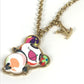 LOUIS VUITTON M02499 LV × TM 村上隆 パンダ セット2ネックレス・スーパーフラット チェーンネックレス 2本セット アクセサリー ネックレス メタル ユニセックス ゴールド