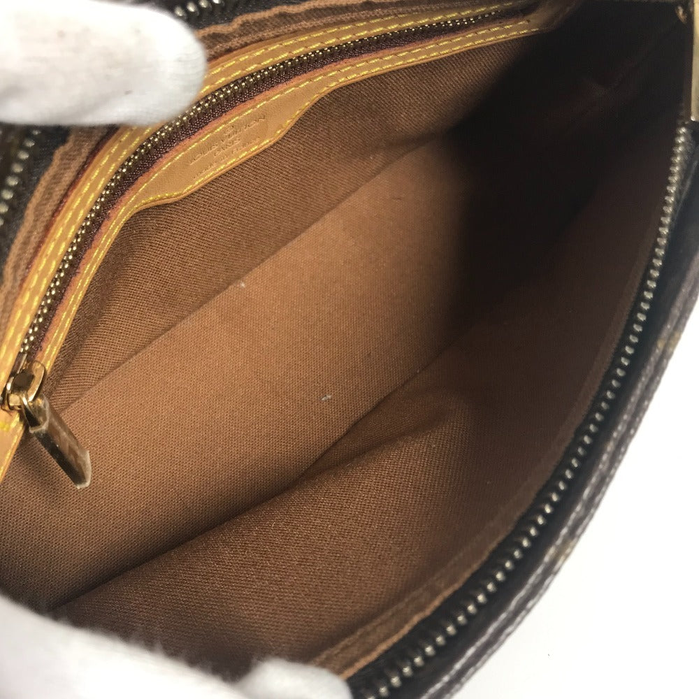 LOUIS VUITTON M51241 Monogram Panda Trotter Pochette Mini Bag, Crossbody Shoulder Bag, Monogram Canvas, Women's, Brown