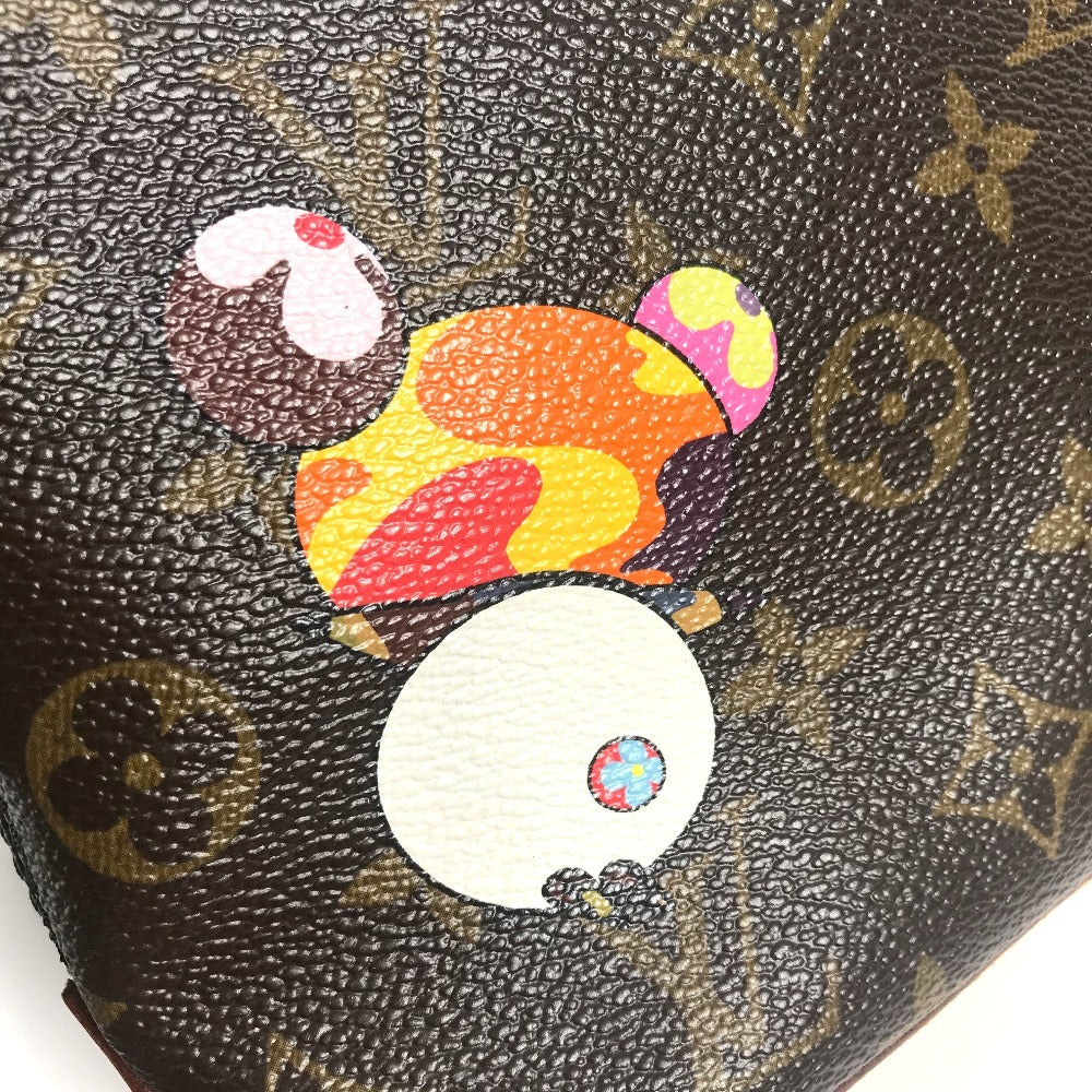 LOUIS VUITTON M51241 Monogram Panda Trotter Pochette Mini Bag, Crossbody Shoulder Bag, Monogram Canvas, Women's, Brown