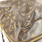 LOUIS VUITTON M95531 モノグラムベキア アントラシット ポルト ドギュマン ボストンバッグ カバン ハンドバッグ ビジネスバッグ モノグラムキャンバス ユニセックス ブラウン