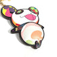 LOUIS VUITTON M02467 Monogram LV×TM Superflat Keychain Bag Charm, Murakami Panda, Takashi Murakami Panda Keychain, Monogram Canvas, Women's, Brown