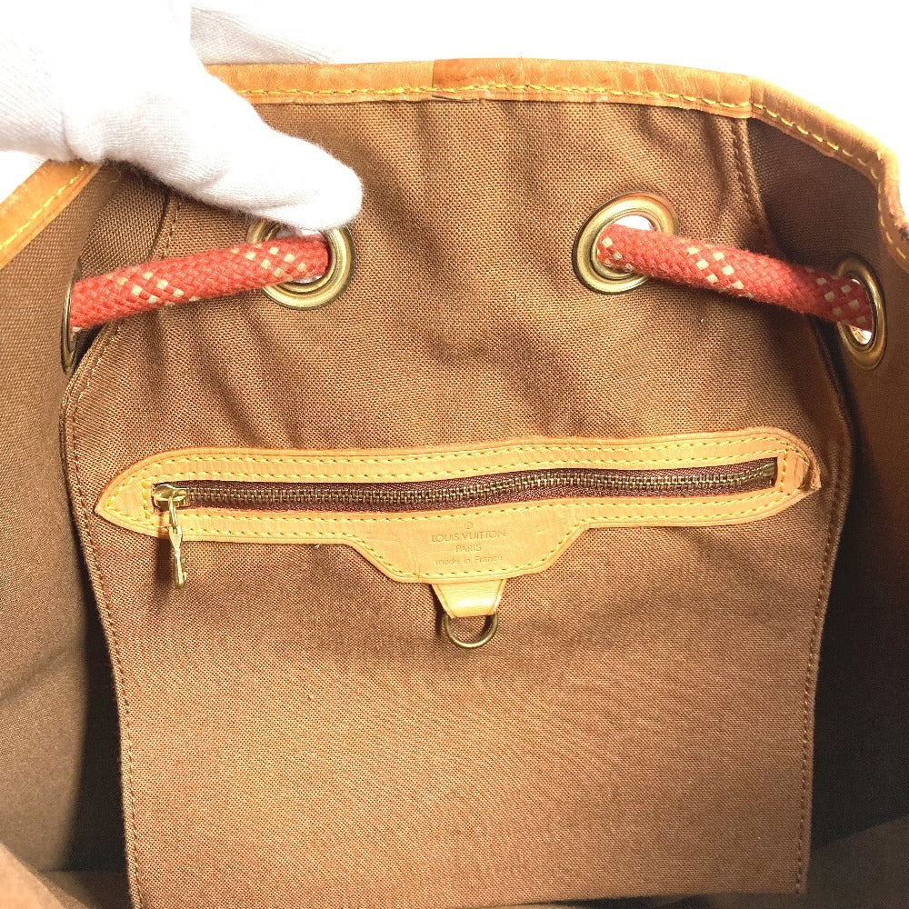 LOUIS VUITTON M80026 Louis Vuitton Cup 95 LVCUP Saint Tropez Shoulder Bag, Leather/Canvas, Unisex, Abogany Orange