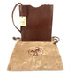 HERMES Onimetu Crossbody Pochette Shoulder Bag in Box Calf Leather, Unisex, Havana Brown