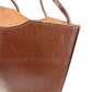HERMES Onimetu Crossbody Pochette Shoulder Bag in Box Calf Leather, Unisex, Havana Brown