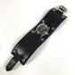 CHROME HEARTS 7964 TUDOR Crossball Gunslinger Dekabara Hand Winding Watch Men's Watch Wristwatch Leather / SS Black/Silver Used