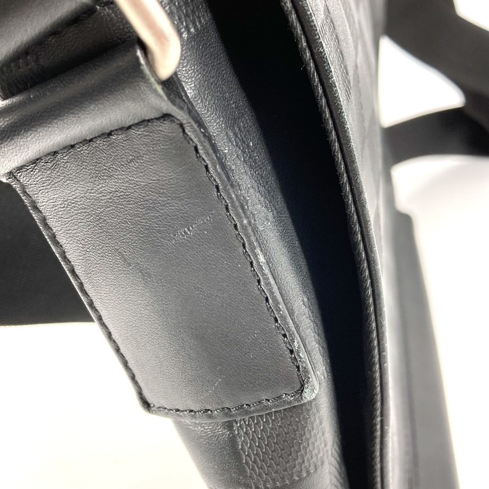 LOUIS VUITTON N41033 ダミエアンフィニ ディストリクトPM ディストリクトPM カバン フラップ 斜め掛け ショルダーバッグ ダミエアンフィニレザー ユニセックス オニキス ブラック
