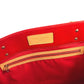 LOUIS VUITTON M91084 Monogram Vernis Reed GM Shoulder Tote Bag, Boston Bag, Monogram Vernis Canvas, Women's, Red
