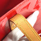 LOUIS VUITTON M91084 Monogram Vernis Reed GM Shoulder Tote Bag, Boston Bag, Monogram Vernis Canvas, Women's, Red