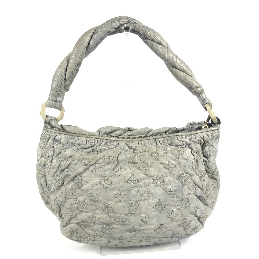 LOUIS VUITTON M95475 モノグラムオランプ ニンブスPM ニンブス PM 肩掛け ハンドバッグ カバン ショルダーバッグ レザー ユニセックス エクリュ グレー系