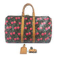 LOUIS VUITTON M95011 モノグラムチェリー 村上隆 キーポル45 キーポル 45 カバン 旅行バッグ トラベルバッグ ボストンバッグ モノグラムチェリーキャンバス レディース ブラウン