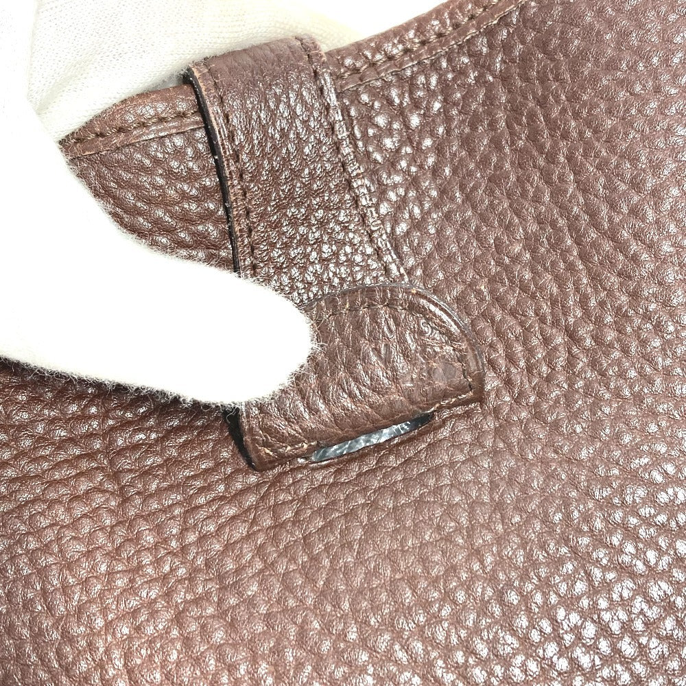 HERMES Evelyne 1 GM Evelyne GM Bag Crossbody Shoulder Bag Togo Unisex Cacao Brown