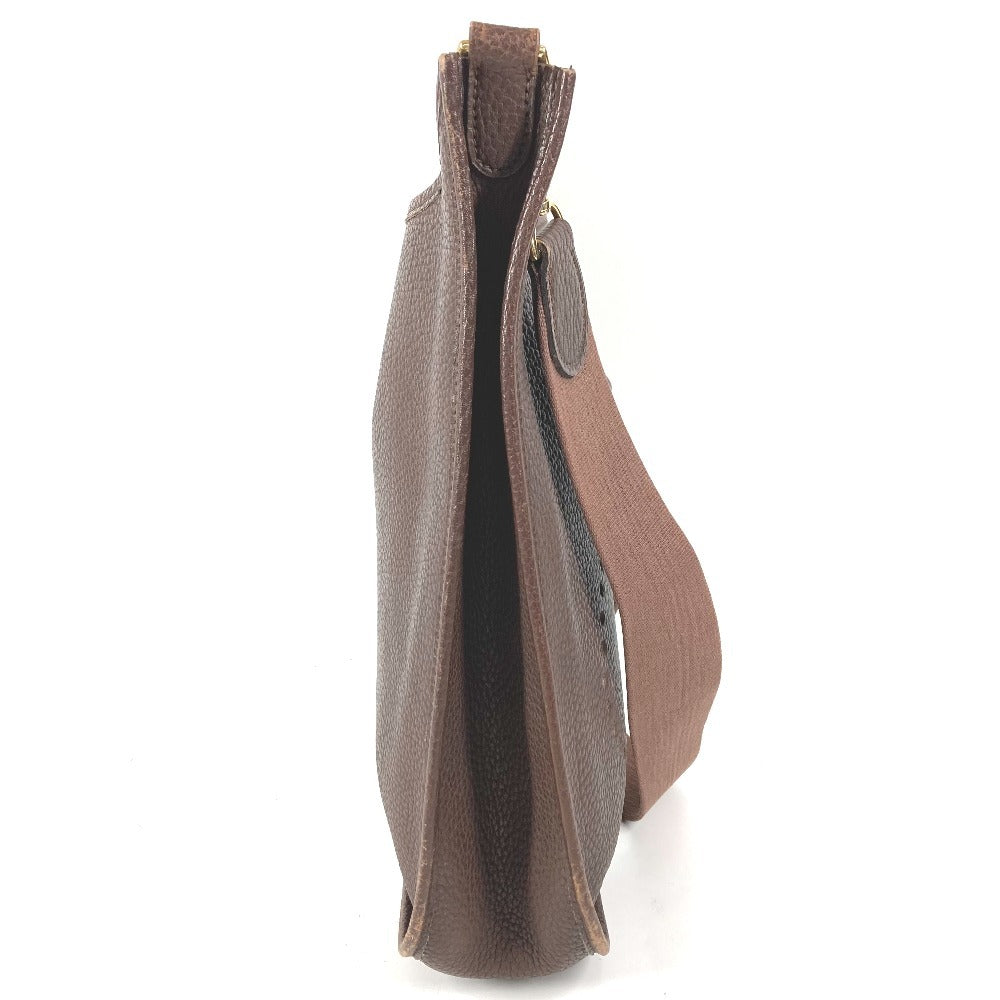 HERMES Evelyne 1 GM Evelyne GM Bag Crossbody Shoulder Bag Togo Unisex Cacao Brown