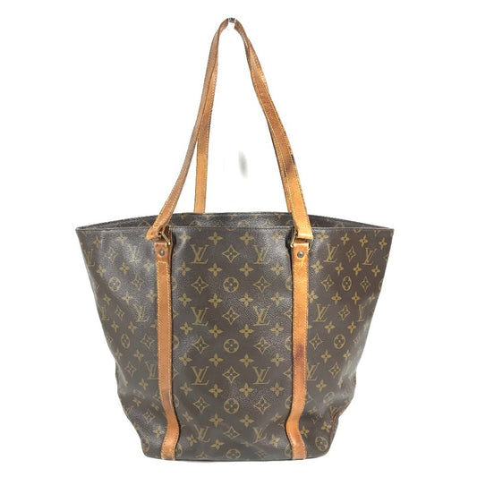 LOUIS VUITTON M51108 モノグラム サックショッピング サック ショッピング カバン 肩掛け トートバッグ ショルダーバッグ モノグラムキャンバス ユニセックス ブラウン