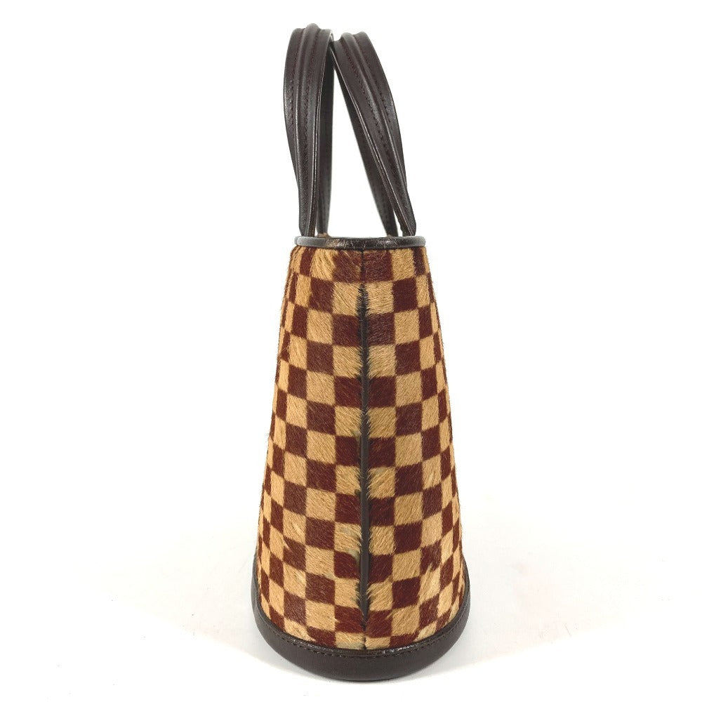 LOUIS VUITTON M92133 Damier Sauvage Impala Bag Tote Bag Handbag Haircalf/Leather Unisex Beige