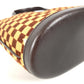 LOUIS VUITTON M92133 Damier Sauvage Impala Bag Tote Bag Handbag Haircalf/Leather Unisex Beige