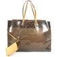 LOUIS VUITTON M50500 Monogram Vinyl Cabas Cruise Shoulder Bag Tote Bag with Pouch Vinyl Women's Brown