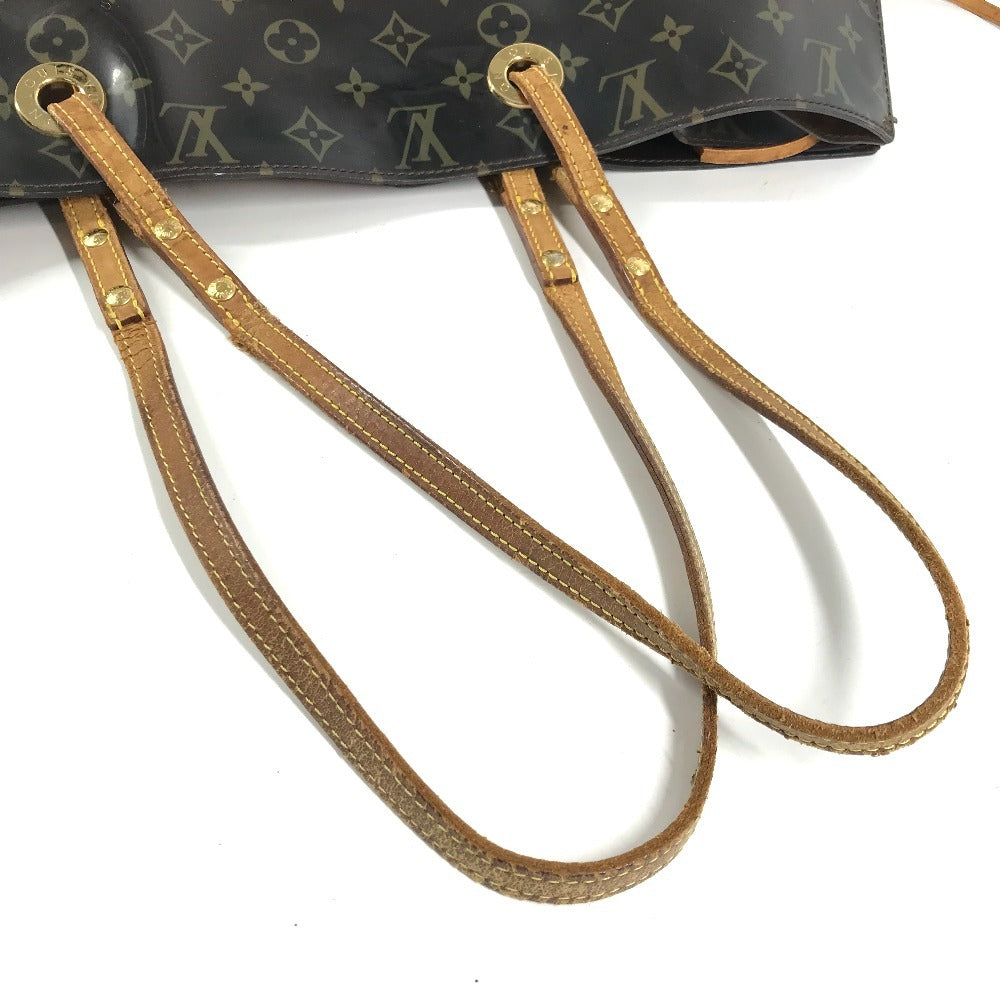 LOUIS VUITTON M50500 Monogram Vinyl Cabas Cruise Shoulder Bag Tote Bag with Pouch Vinyl Women's Brown