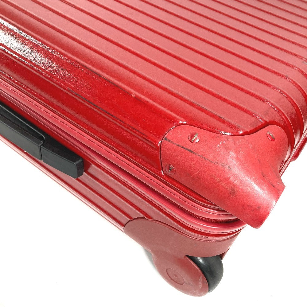 RIMOWA 855.52 Suitcase Salsa 35L Multiwheel 2-Wheel Travel Bag Carry-On Polycarbonate Unisex Red