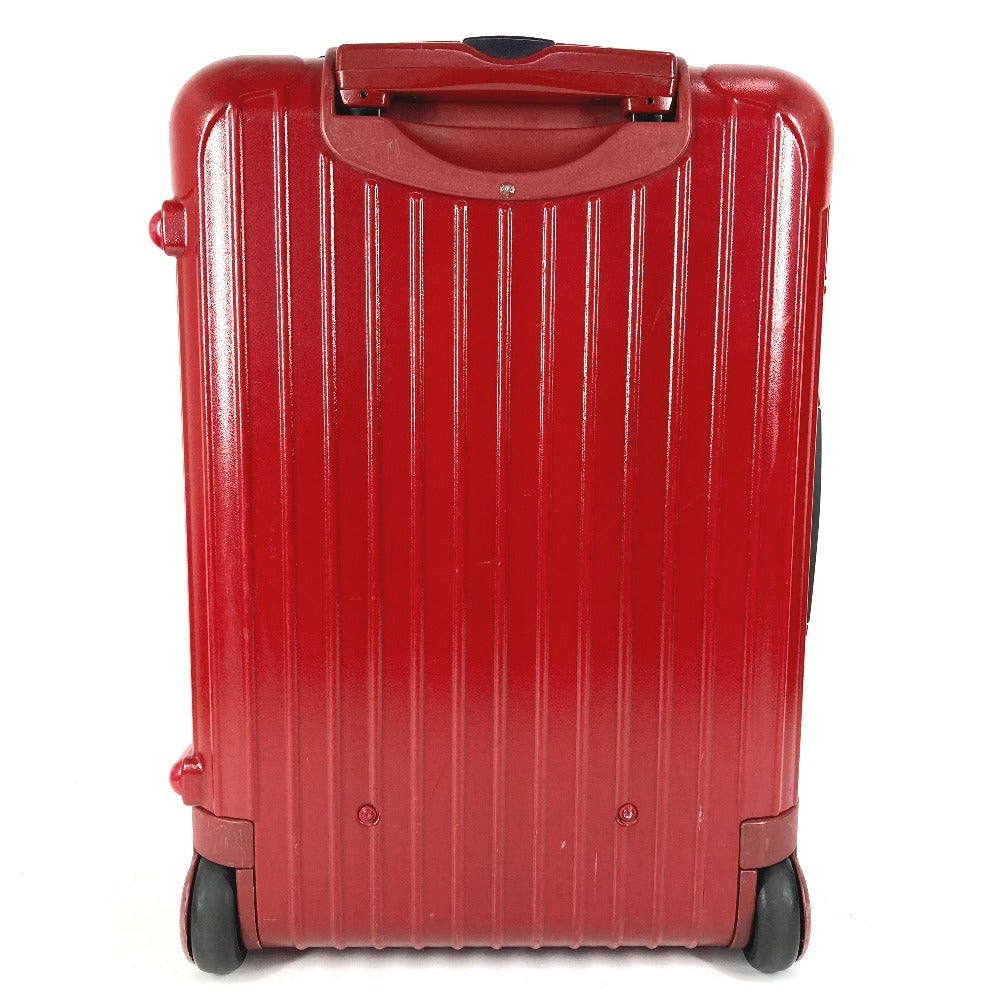 RIMOWA 855.52 Suitcase Salsa 35L Multiwheel 2-Wheel Travel Bag Carry-On Polycarbonate Unisex Red