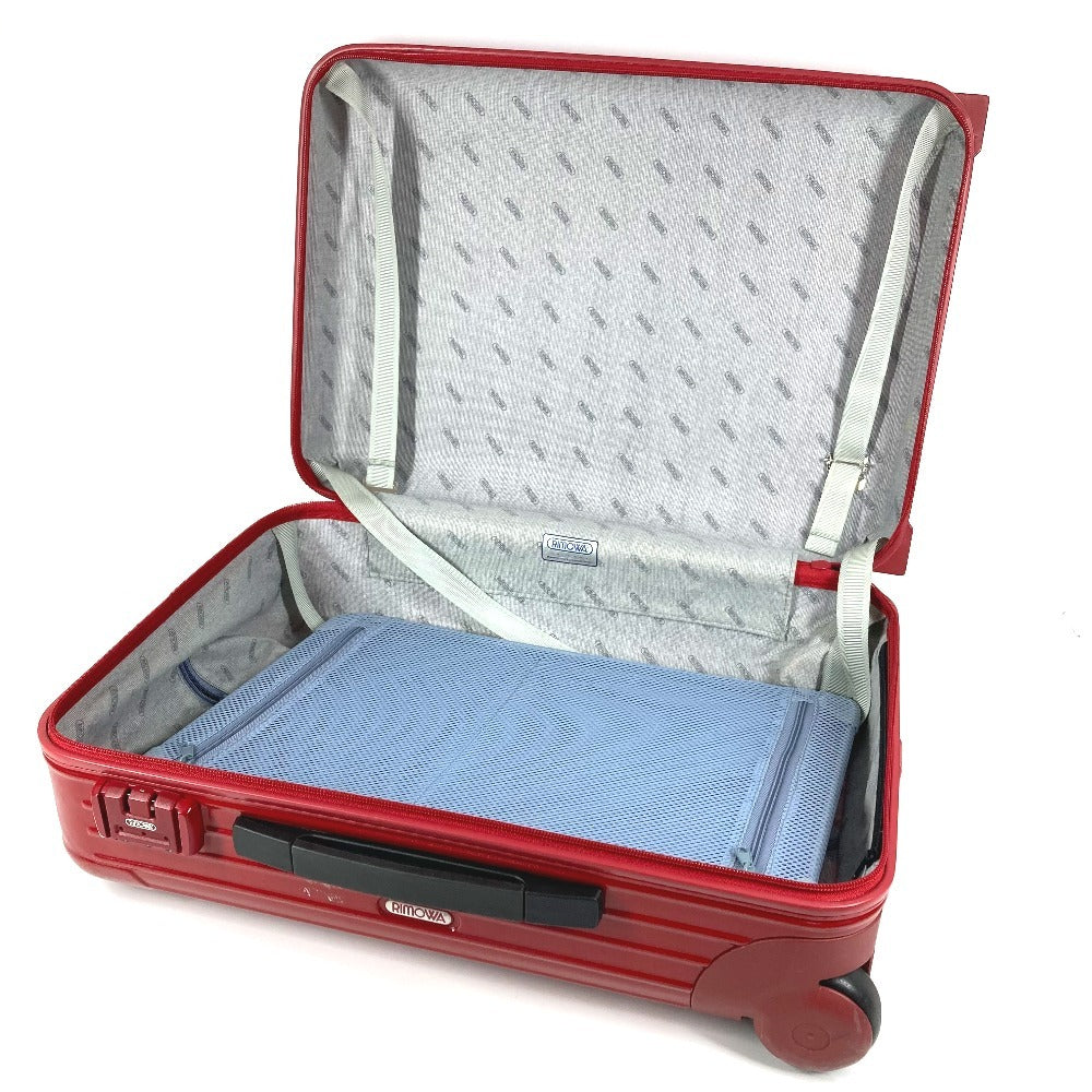 RIMOWA 855.52 Suitcase Salsa 35L Multiwheel 2-Wheel Travel Bag Carry-On Polycarbonate Unisex Red