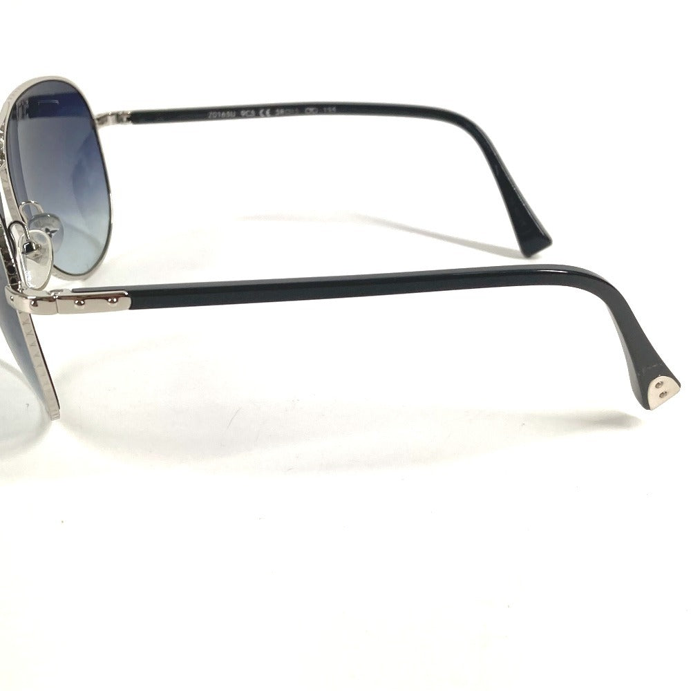 LOUIS VUITTON Z0165U Monogram Conspiration Pilot Glasses Eyewear Sunglasses Metal Unisex Silver