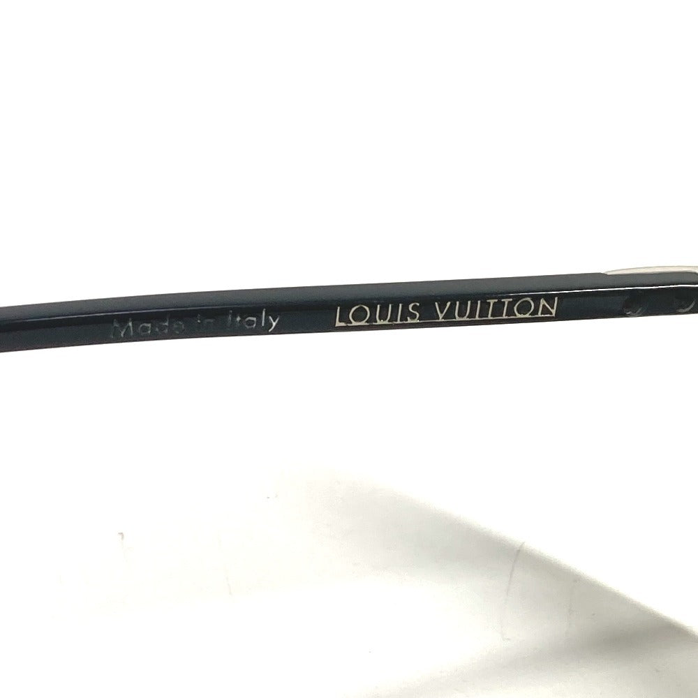 LOUIS VUITTON Z0165U Monogram Conspiration Pilot Glasses Eyewear Sunglasses Metal Unisex Silver