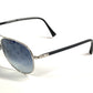 LOUIS VUITTON Z0165U Monogram Conspiration Pilot Glasses Eyewear Sunglasses Metal Unisex Silver