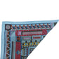 HERMES A GARDEN OF SHAPES Carre 90 Scarf Shawl Stole Large Silk Unisex Blue