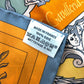HERMES Double-Face Della Cavalleria Carre 90 Carre 90 Shawl Stole Large Scarf Scarf Silk Unisex Orange