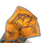 HERMES Double-Face Della Cavalleria Carre 90 Carre 90 Shawl Stole Large Scarf Scarf Silk Unisex Orange