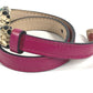BVLGARI Double-Wrap Bracelet Bangle Serpenti Forever Logo Accessory Jewelry Bracelet Leather Unisex Pink