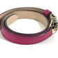 BVLGARI Double-Wrap Bracelet Bangle Serpenti Forever Logo Accessory Jewelry Bracelet Leather Unisex Pink
