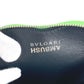 BVLGARI AMBUSH Logo Heart Wallet Coin Purse Leather Unisex Green