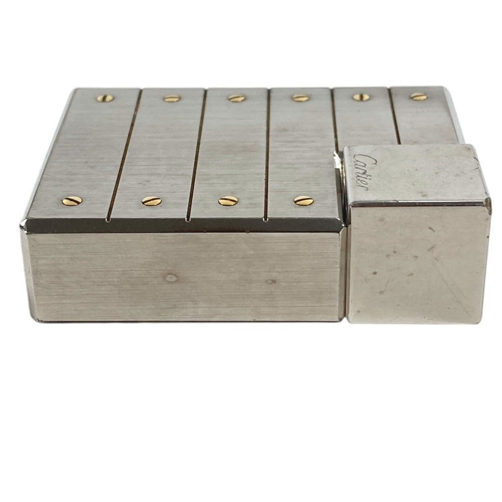 CARTIER Smoking accessory Santos de Cartier lighter Lighter Metal Unisex Silver