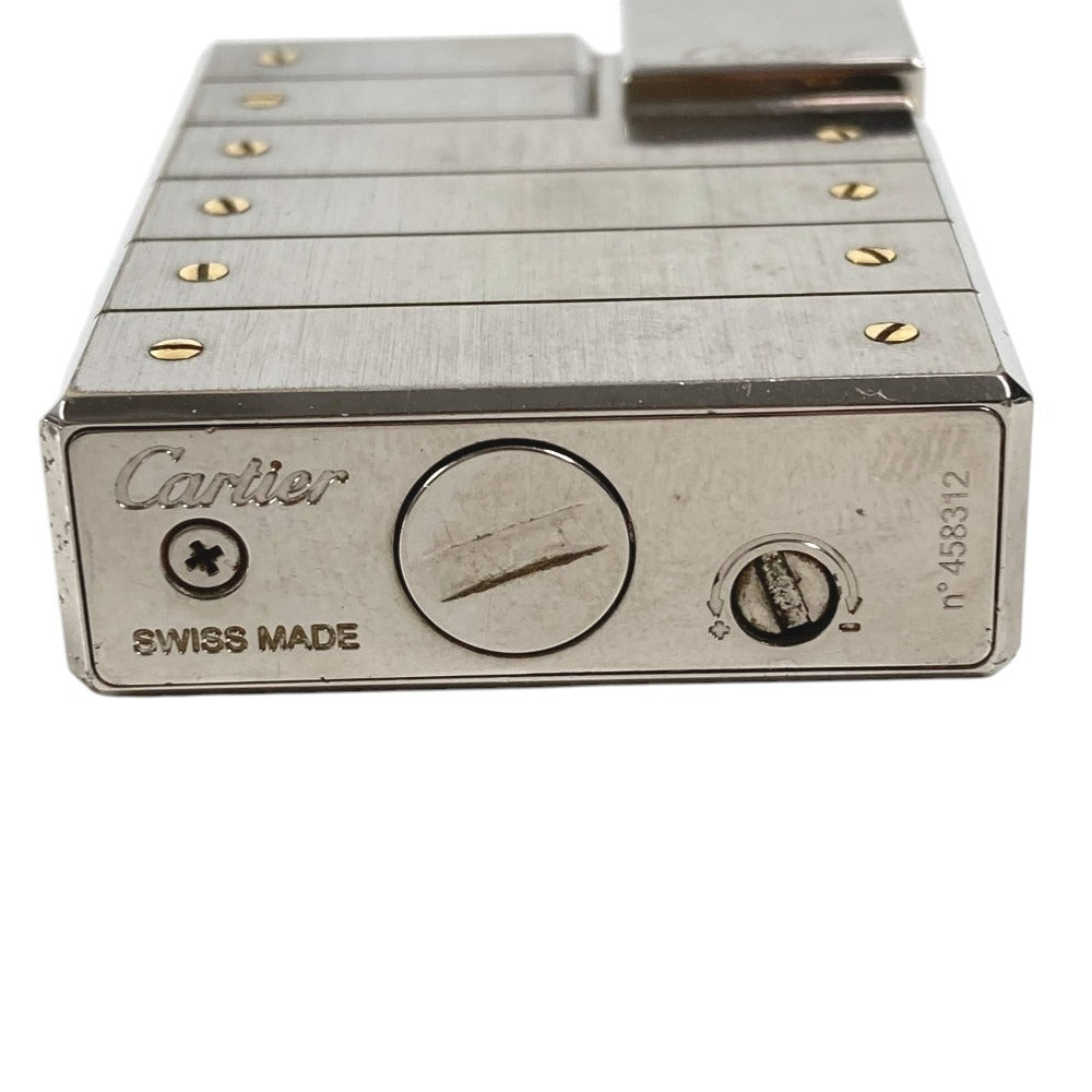 CARTIER Smoking accessory Santos de Cartier lighter Lighter Metal Unisex Silver