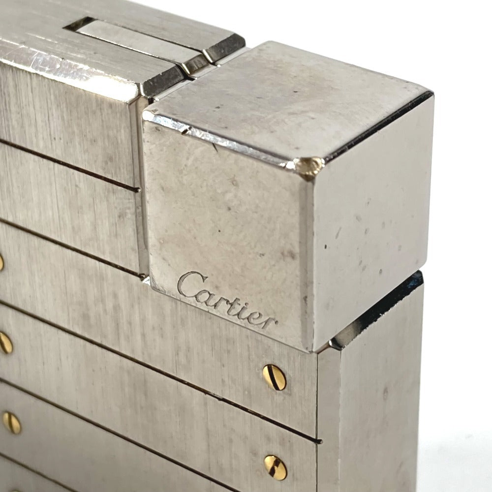 CARTIER Smoking accessory Santos de Cartier lighter Lighter Metal Unisex Silver