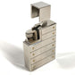 CARTIER Smoking accessory Santos de Cartier lighter Lighter Metal Unisex Silver