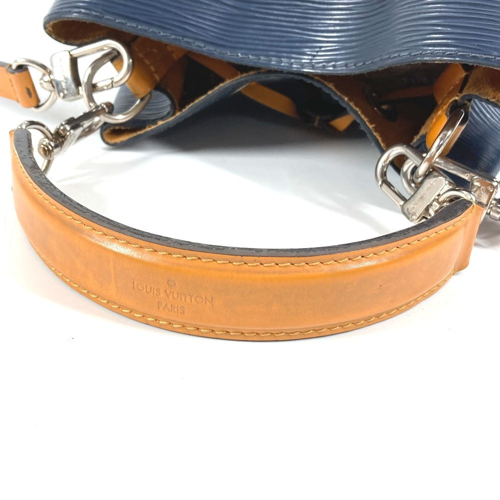 LOUIS VUITTON M53610 Epi NeoNoe BB NeoNoe BB Bicolor Handbag Crossbody 2WAY Bag Shoulder Bag Drawstring Bag Epi Leather Unisex Indigo x Saffron Navy