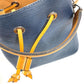 LOUIS VUITTON M53610 Epi NeoNoe BB NeoNoe BB Bicolor Handbag Crossbody 2WAY Bag Shoulder Bag Drawstring Bag Epi Leather Unisex Indigo x Saffron Navy