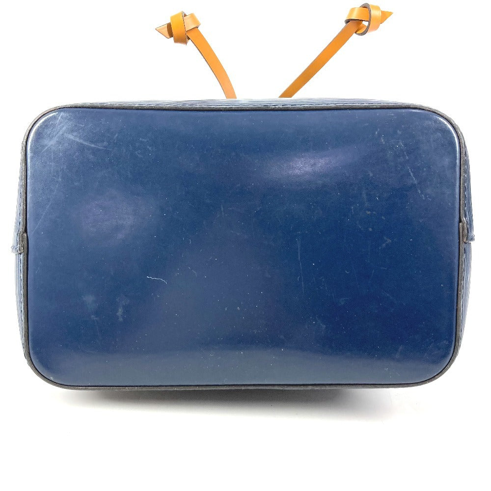 LOUIS VUITTON M53610 Epi NeoNoe BB NeoNoe BB Bicolor Handbag Crossbody 2WAY Bag Shoulder Bag Drawstring Bag Epi Leather Unisex Indigo x Saffron Navy