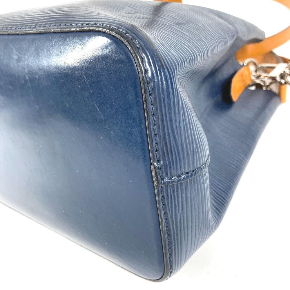 LOUIS VUITTON M53610 Epi NeoNoe BB NeoNoe BB Bicolor Handbag Crossbody 2WAY Bag Shoulder Bag Drawstring Bag Epi Leather Unisex Indigo x Saffron Navy