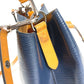 LOUIS VUITTON M53610 Epi NeoNoe BB NeoNoe BB Bicolor Handbag Crossbody 2WAY Bag Shoulder Bag Drawstring Bag Epi Leather Unisex Indigo x Saffron Navy