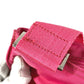 PRADA Triangle Logo Plate Crossbody Shoulder Bag Nylon Unisex Pink
