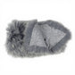 LOUIS VUITTON M75100 Tippet Accessory Logo Fur Scarf Fox Women's Light Blue