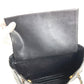 CHANEL Vintage Quilted Matelasse Double Chain Bag Shoulder Tote Bag Chain Bag Shoulder Bag Leather Ladies Black