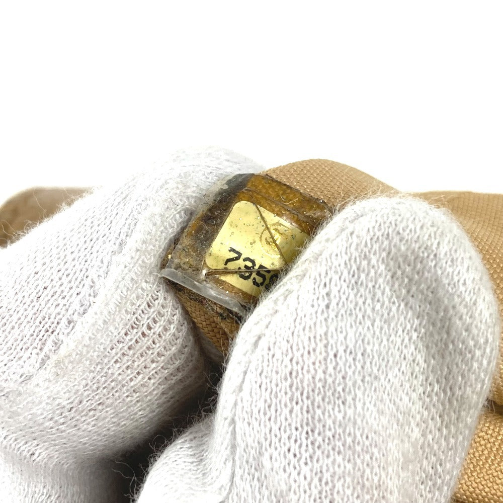 CHANEL ヴィンテージ CC ココマーク ロゴ カバン 肩掛け トートバッグ ショルダーバッグ キャビアスキン レディース ベージュ