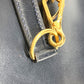HERMES Vintage Trim 31 Bag Shoulder Bag Tote Bag Leather Unisex Navy