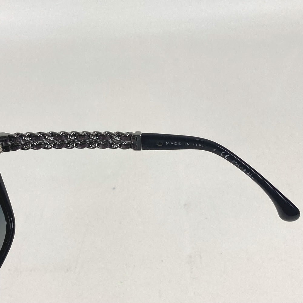 CHANEL 5360-Q-A CC Coco Mark Logo Chain Eyeglasses Eyewear Sunglasses Unisex Navy